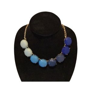 Blue Multicolored Blue Pendant Necklace